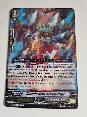 Vanguard Cards: COSMIC HERO GRANDVOLVER G-BT07/007EN RRR • £2.50