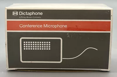 Vintage NOS Pitney Bowes Dictaphone Conference Microphone #878829 New Open Box • $19.99