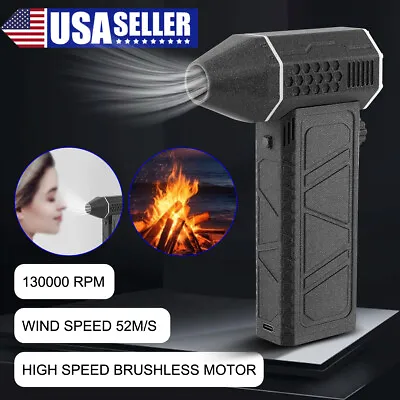 Portable 130000 RPM Turbo Blower Jet Fan Mini Violent Turbofan Brushless Motor • $65.45