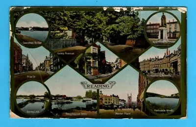 £1.64 • Buy 022419  Postcard   READING  Berkshire  Multi View