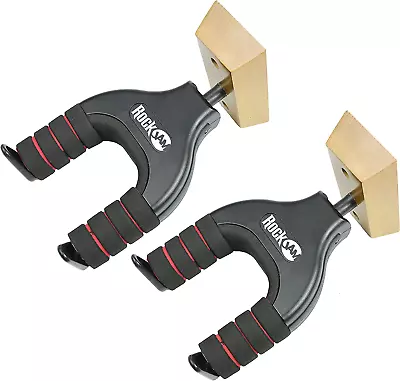 2-Pack Guitar Hanger And Wall Mount Bracket Holder For Acoustic And Electric Gui • $18.32