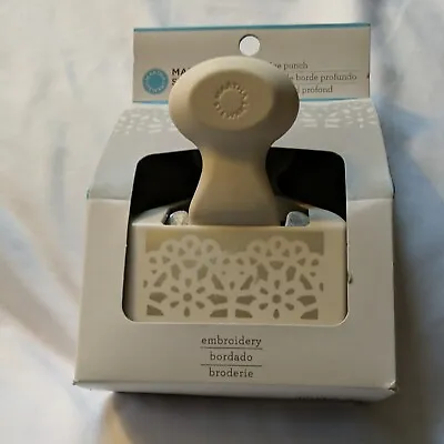 Martha Stewart Embroidery Deep Edge Paper Punch New Lace Doily Die Cut New! • $35
