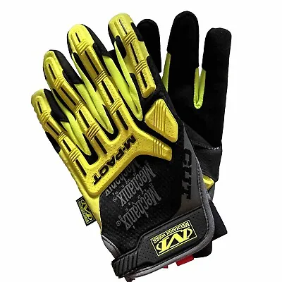 Mechanix High-Visibility M-Pact Yellow Work Gloves  X Large • $23.99