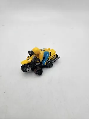 VTG 1981 TYCO Dirt Bike #7001 Motorcycle Racing #7 HO Slot Car Yellow • $73.56