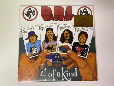 D.r.i. Dri Four Of A Kind Lp Record Limited 180 Gram Red & Black Vinyl Numbered • $29.99