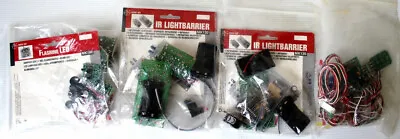 4 Velleman Mini Light Kits: Flashing LED MK102; 2 IR Light Barrier MK120; MK131 • $14.43