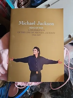 Michael Jackson Memorial Program Staples Center 2009 Celebration Of Life Book • $35