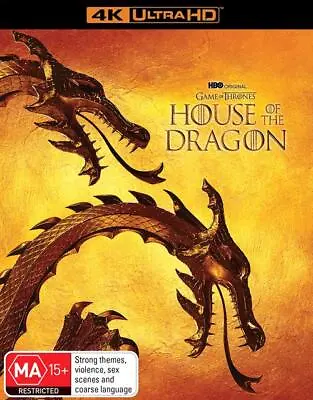 House Of The Dragon : Season 1 | 4K UHD (2022) *NEW* [SLIPCOVER VERSION] • $38.54