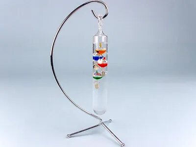 Galileo Thermometer On Stand 24cm Scientific • £21.99