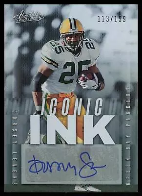 2023 Panini Absolute #II-DL Dorsey Levens Iconic Ink Auto /199 • $0.99