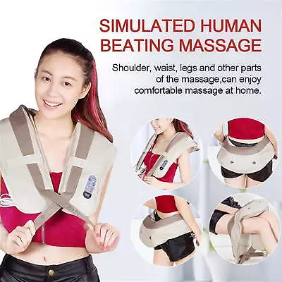Massage ShawlPortable Electric Tapping Cervical Massage ShawlNeckShoulder • $31.80