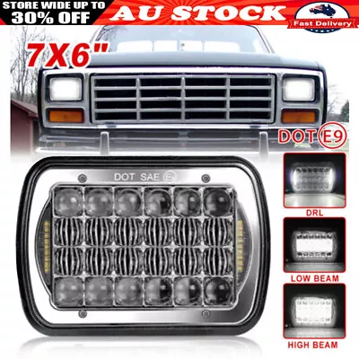 5X7  7x6  LED Headlights Hi Lo Beam For Ford F150 1976-1986 F250 F350 Ranger AU • $78.99