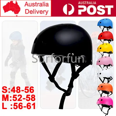 Adult Kid Helmet Cycling Bicycle Bike Skate Scooter Skateboard Helmet Shockproof • $26.99