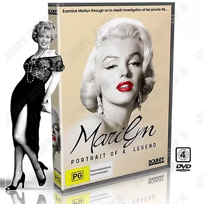 Marilyn Monroe Documentary DVD : Portrait Of A Legend : Brand New (Rare) • $22.95