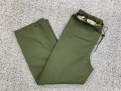 VTG 10X Gore-Tex Rainwear Pants Mens Large Regular (36-38) Green HUNT FISH • $47.88