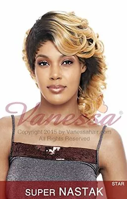 Vanessa Synthetic Medium Mohawk Style Curly Tailed Wig - Super Nastak • $35.63