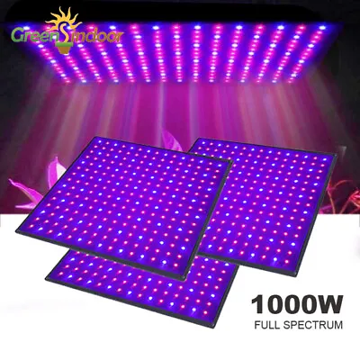 $51.99 • Buy 1000W LED Grow Lights For Indoor Plants Hydroponics Growing Lamp Full Spectrum