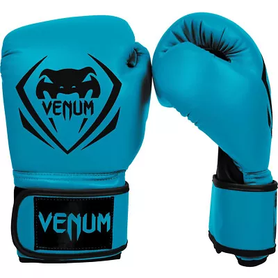 Venum Contender Hook And Loop Boxing Gloves - Blue • $52.99