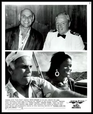 1987 GAVIN MACLEOD & JASMINE TURNER Miss U.S. Virgin Islands Original Photo • $12.95