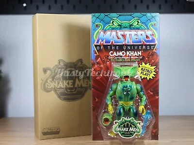 Masters Of The Universe Camo Khan Action Figure - Mattel Creations Exclusive • $109.99