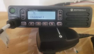 Motorola CM300D AAM01JQH9JA1AN 136-174 MHz 99 Ch 45 Watt Digital Mobile Radio • $450