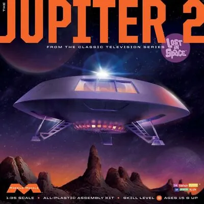 Lost In Space Jupiter 2 II 18  Plastic Model Kit MINT/SEALED 18JMB01 • $109.99