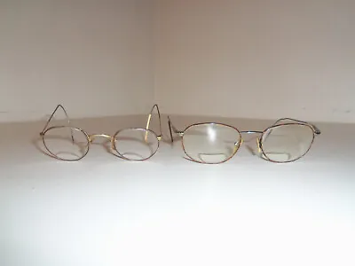 Vintage Wire Rim Frames Eyeglasses Round • $19.99