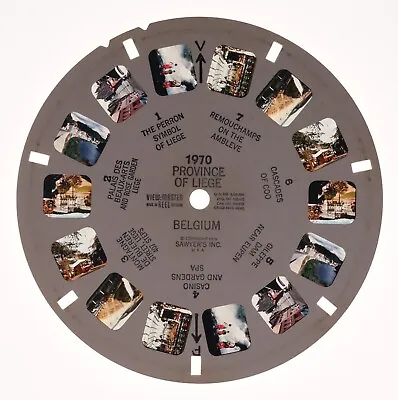 View-Master Reel Province Of Liege Belgium 1970 • $9.95