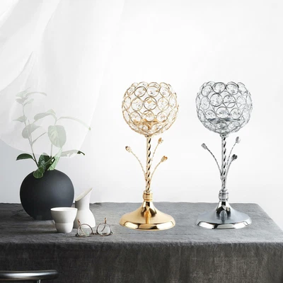£14.77 • Buy Home Crystal Chandelier Modern Table Candle Holder Party Decoration