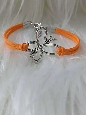 MS Butterfly Warrior Bracelet Multiple Sclerosis Warrior Amputee Awareness • $8.99
