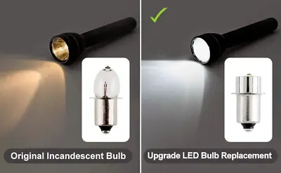 Maglight Maglite 300L Led Bulb 3 4 5 6 Cell C D Flashlight Upgrade Replacement • $12.79