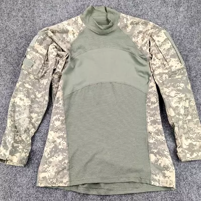 MASSIF Army Combat Shirt Men's Large ACU ACS Camo USGI Military • $18.88