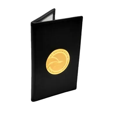 $26.35 • Buy Perfect Fit DEA Medallion Double ID 3  X 5  Credential Case License Card Holder