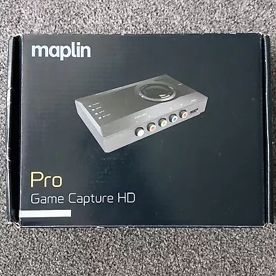 Maplin Game Capture Pro Hd HDMI • £19.95