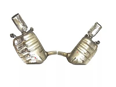 W204 Mercedes 2009 C300 Exhaust Muffler Rear Right & Left Pair Set • $300