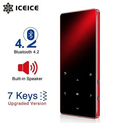 ICEICE MP4 Player With Bluetooth 8GB 16GB 32GB Music Player • $50.85