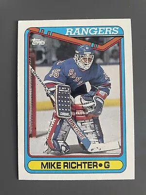 1990-91 Topps Mike Richter #330 Rookie RC • $2.95