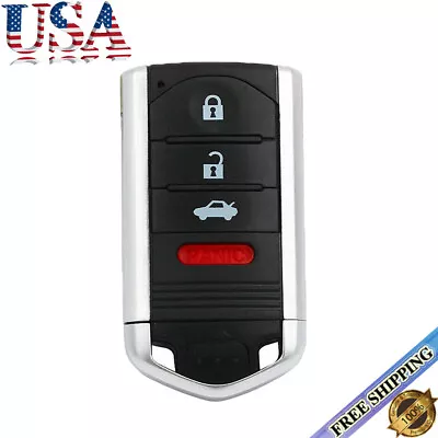 For Acura ZDX RDX ILX TL 4 Buttons Uncut Blade Smart Remote Key Case Shell Fob • $15.98