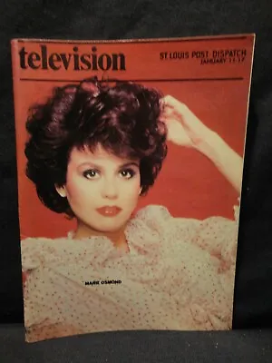 1981 Local St. Louis MO TV Guide ~ MARIE OSMOND ~ JAN 11-17 • £8.04