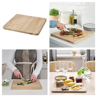 IKEA SÅPÖRTMAL Chopping Board Beech 35x35 Cm • £21