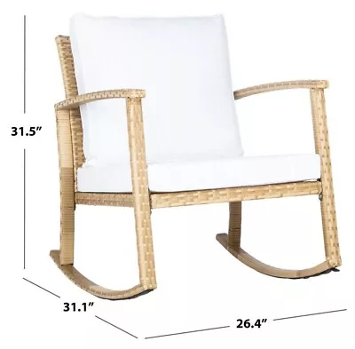 Safavieh DAIRE ROCKING CHAIR Reduced Price 2172733142 PAT7721D • $96