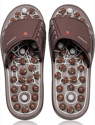 BYRIVER Portable Compact Travel Foot Massager Acupuncture Size Men Large • $24.99