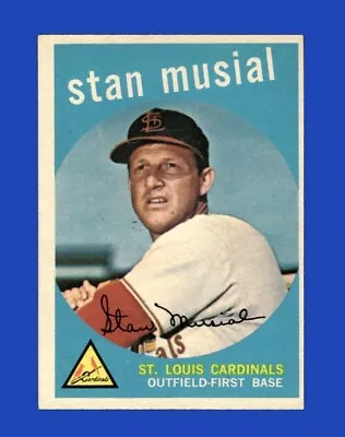 1959 Topps Set-Break #150 Stan Musial EX-EXMINT *GMCARDS* • $0.79