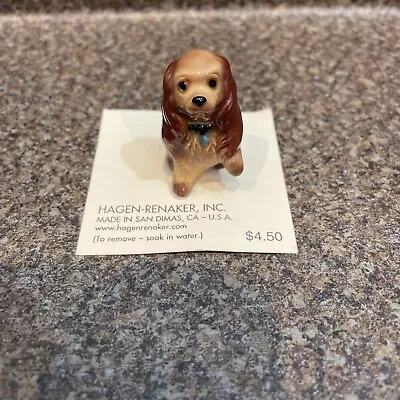 Hagen-Renaker Miniature Ceramic Dog Figurine Cocker Spaniel Final Edition • $7.99