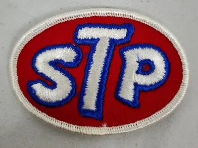 $9.49 • Buy STP ~ Red/White/Blue Oval  - Iron On/Sew On Patch - New Old Stock - 003