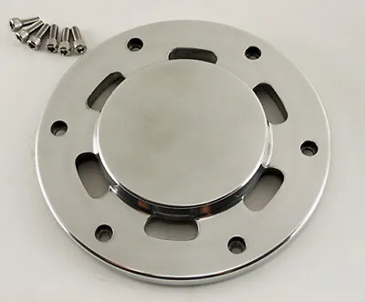 Polished Transmission Pulley Cap For 3.35  Ultima Street Style Open Belt Drives • $54.14