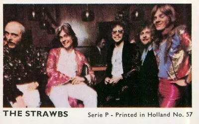 The Strawbs  Dandy Gum Pop Stars Series P 1977 #57 • £2.45