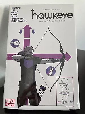 HAWKEYE VOL. 1 By Matt Fraction (Marvel Hardcover) - FACTORY SEALED • $23