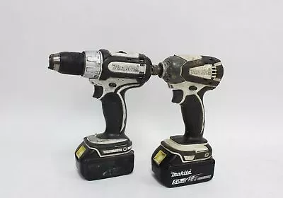 Makita 18-Volt 2 Tool Combo Kit W/ Drill (BDF452) & Impact Driver (LXDT04) • $99.99