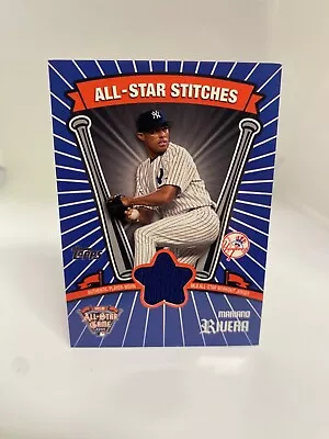 Mariano Rivera All-star Stitches 2006 Topps Game Used Jersey Card Yankees • $14.99